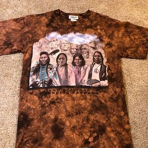Tie Dye Style Founding Fathers T shirt
